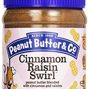 Peanut Butter & Co. Cinnamon Raisin Swirl Peanut Butter