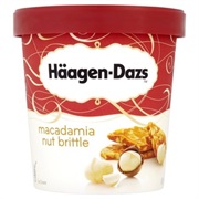 Häagen-Dazs Macadamia Nut Brittle