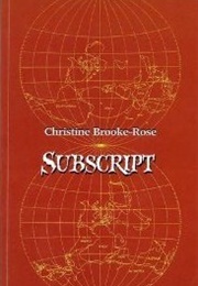 Subscript (Christine Brooke-Rose)
