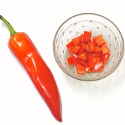 Dice a Chile Pepper