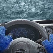 Warm Up His Car in the Morning