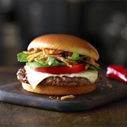 Signature Sriracha Burger