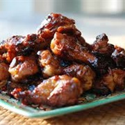 Sticky Asian Chicken Wings