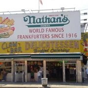 Nathan's Famous Hot Dogs