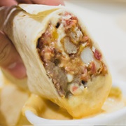 Taco Bell Steakhouse Burrito With Chicken