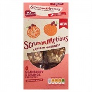 Cranberry and Orange Cake Bite