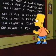 Tar Is Not a Plaything