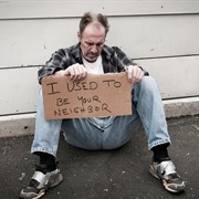 Give Food to a Homeless Person