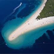 Zlatni Rat Beach, Croatia