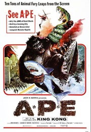 Ape - "Not to Be Confused With King Kong." (1976)