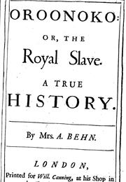 Oroonoko (Aphra Behn)