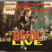 Dirty Deeds Done Dirt Cheap - AC/DC