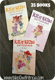 Some of the Katie Kazoo Switcheroo Books (Nancy E. Krulik)