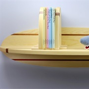 Surfboard Bookshelf