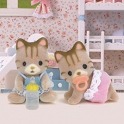 Sandy Cat Twins