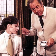 Eliza Doolittle and Professor Higgins