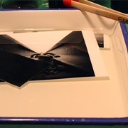 Printed in a Darkroom