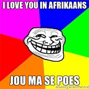Say "Poes" in Afrikaans