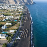 Perissa, Santorini, Greece