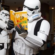 Storm Trooper Reads Geekhood