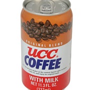 UCC Canned Coffee With Milk