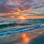 Watch the Sun Set Into the Ocean