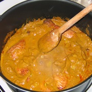 Gabon - Poulet Nyembwe