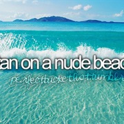 Tan on a Nude Beach