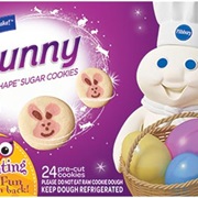 Pillsbury Bunny Shaped Cookies