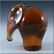 Wedgewood Glass Elephant