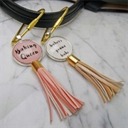 Baking Lover Bag Charm Keyring