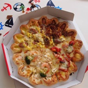 Japanese Stuffed-Crust Pizza