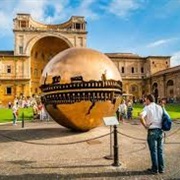 Golden Ball Vatican Museum