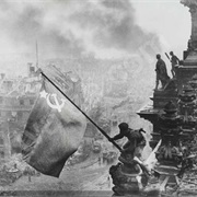 Raising a Flag Over the Reichstag