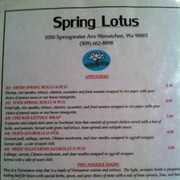Spring Lotus (Wenatchee, Washington)