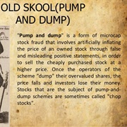 &#39;Pump &amp; Dump&#39; Stock Market Fraud