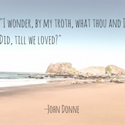 The Good Morrow, by John Donne