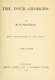 The Four Georges (William Makepeace Thackeray)