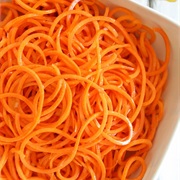 Spiralized Carrot
