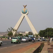 Monument De La Paix in Bamako, Mali
