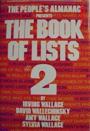 The People's Almanac Presents the Book of Lists #2 (Irving Wallace, David Wallechinsky, Amy Wallace, S)