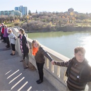 Hold Hands Over the Bridge for Poverty