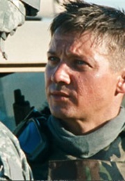 Jeremy Renner in the Hurt Locker (2009)