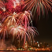Fireworks at Penn's Landing