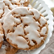 Iced Oatmeal Cookies