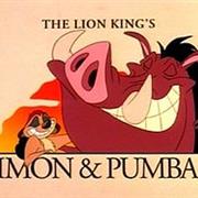 The Lion King's Timon and Pumbaa