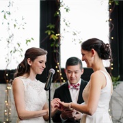 Been an Officiant at a Wedding