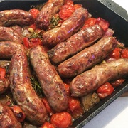Sausage and Cherry Tomato