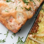 Baked Mayo Salmon