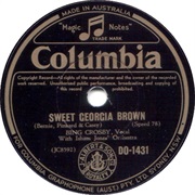 Sweet Georgia Brown - Bing Crosby/Isham Jones&#39; Orchestra